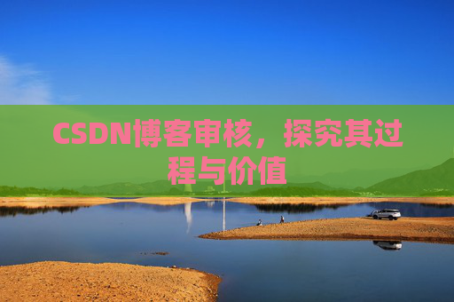 CSDN博客审核,探究其过程与价值